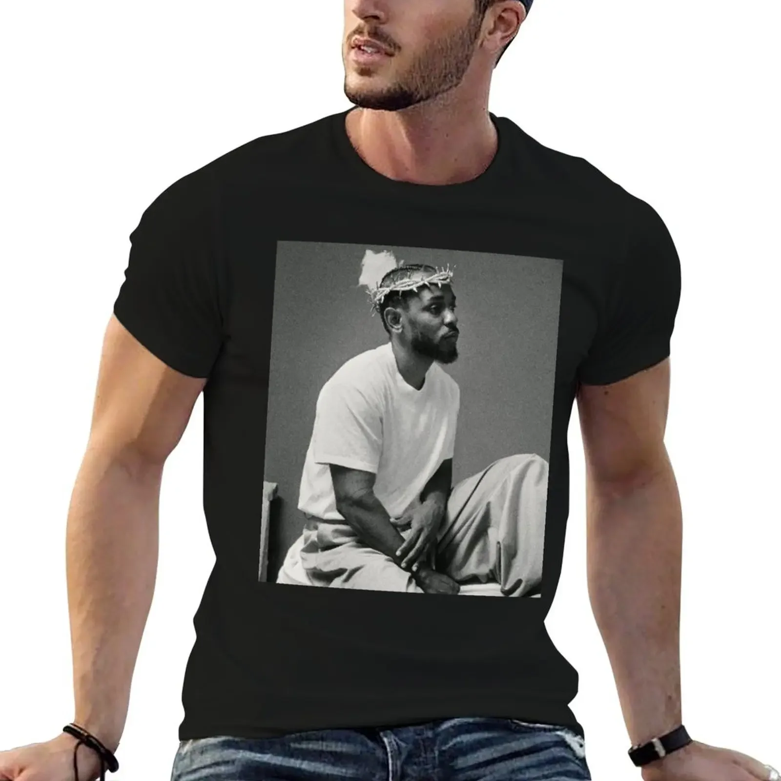 Kendrick Lamar T-Shirt shirts graphic tee anime stuff mens white t shirts