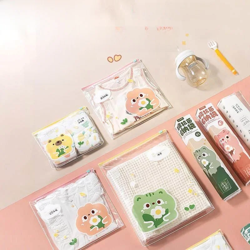 Preschooler Clothing Storage Bag Baby Change of Clothes Mold And Moisture Proof Sealed Bag Nursery Preparation Supplies
