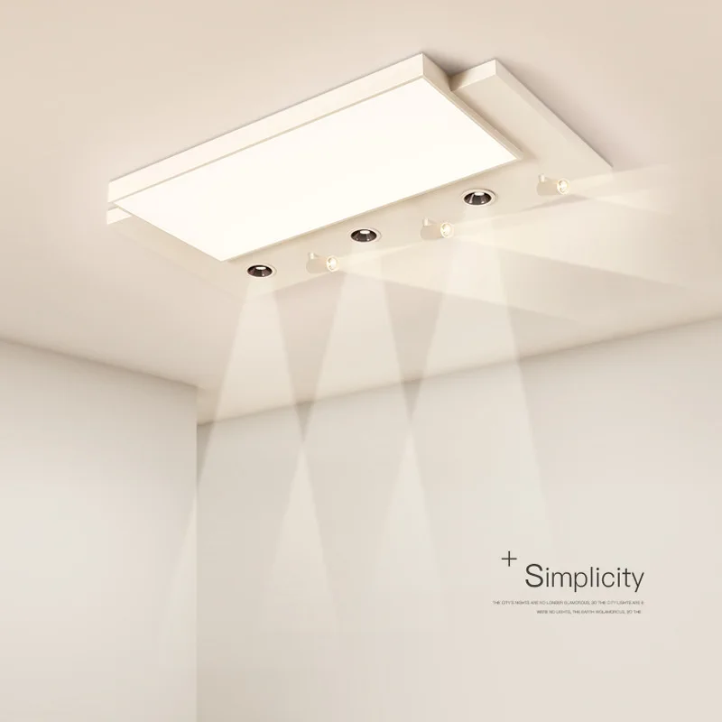 Modern Creative Led Ceiling Lamp Living Room Bedroom Study Light Fixture Store Hotel Restautant Illumination Downlight Spotlight
