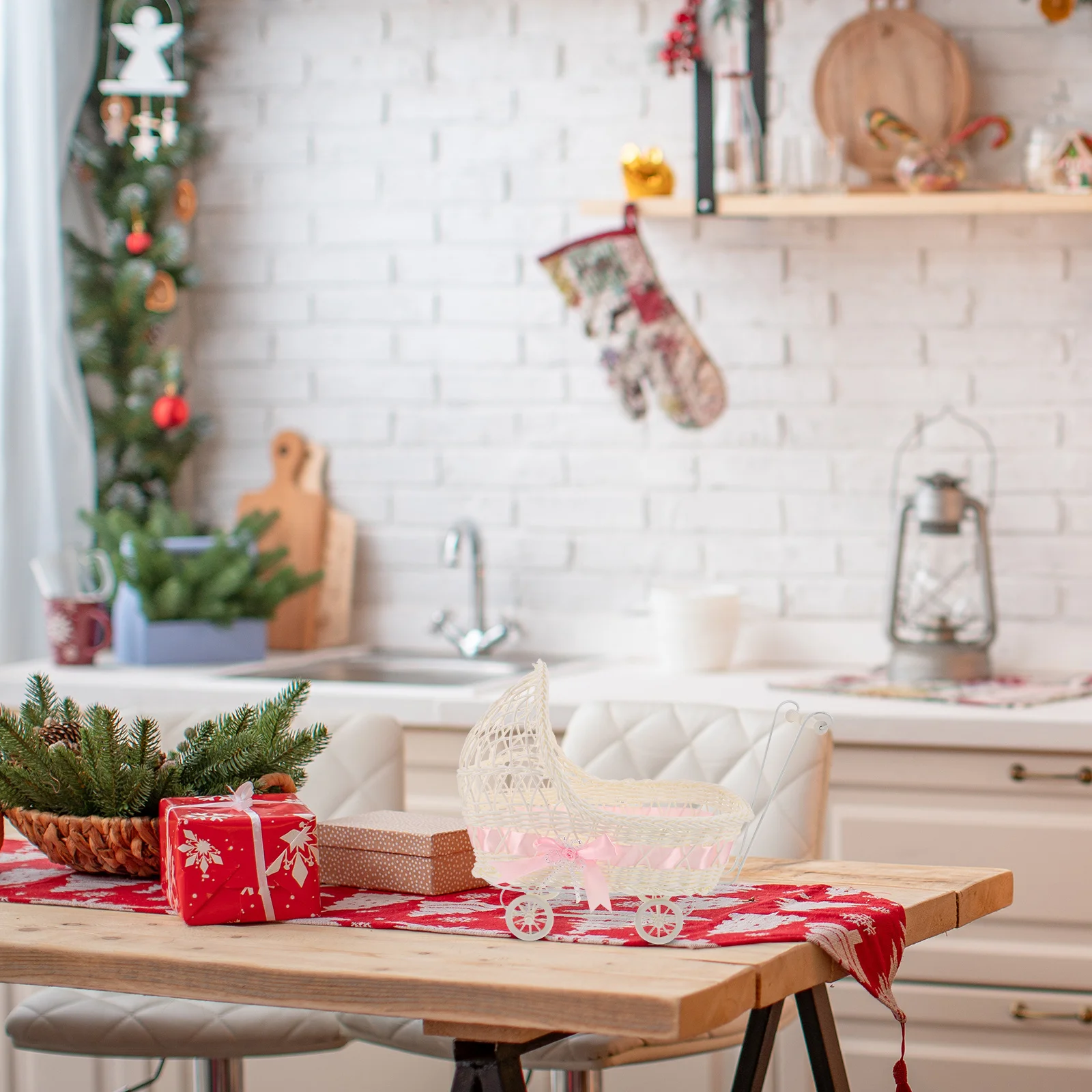 

2 шт. декоративная мини-коляска для конфетно-синего цвета-сувениры для детского душа, центральная корзина, развлечение для ролевых игр