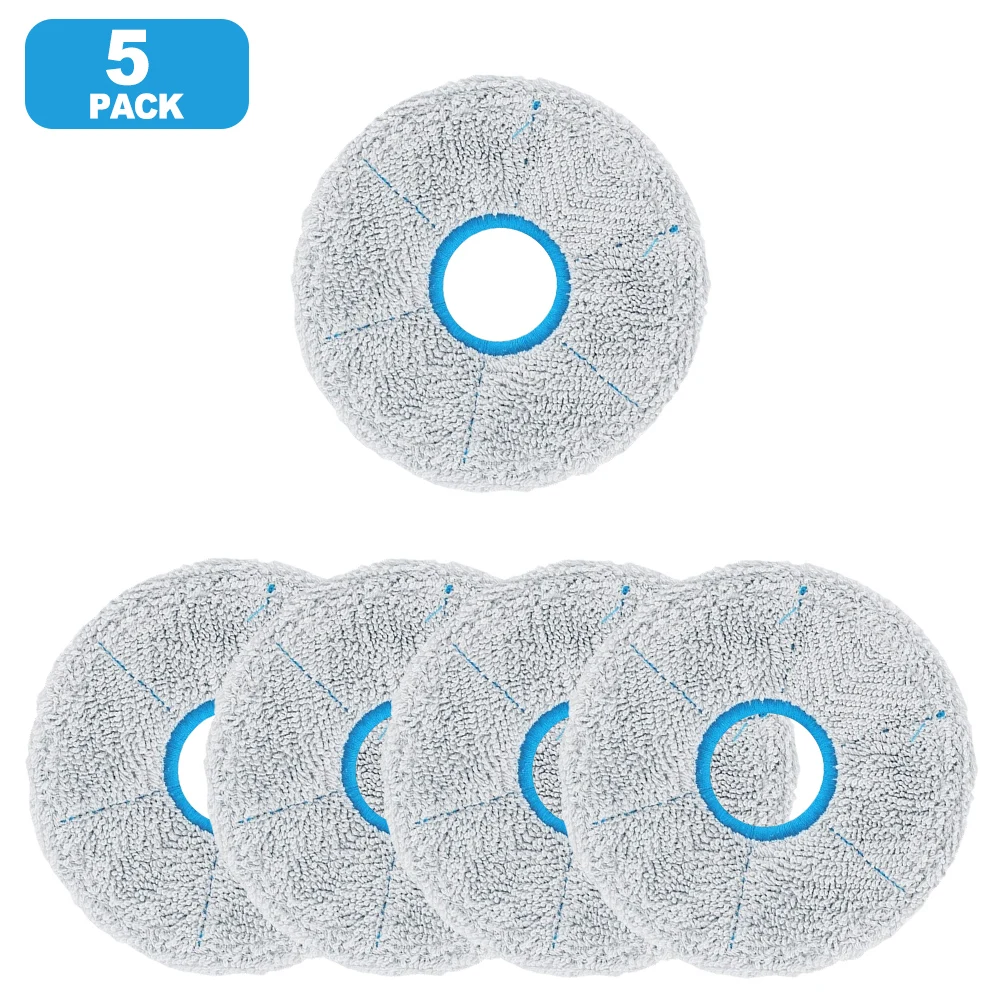 

2/5pcs Replacement Mop Pads Compatible For DREAME-L50Ultra/L50ProUltra Thermal Mop Vacuum Accessories Microfibre Mop Cloths