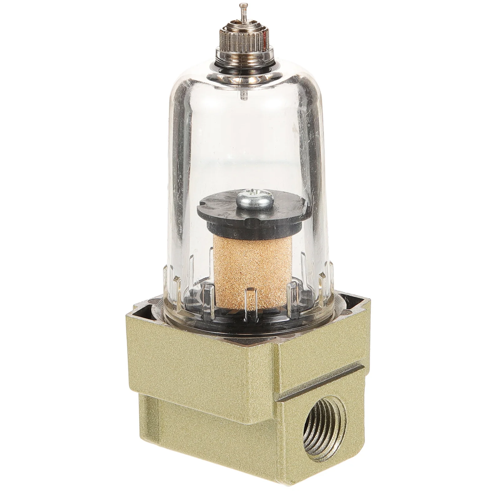 

Air Pressure Regulator with Integrated Filter Small Size Easy Installation Maintains Constant Outlet Pressure Compressor