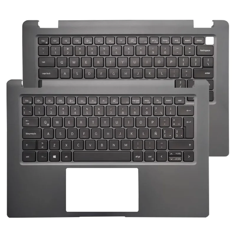 New For Latitude 3440 E3440 Laptop Original Palmrest Upper Cover with US/UK/LA Keyboard Black Computer Replace Accessories Case