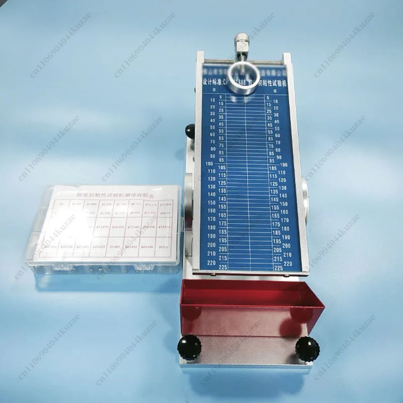 Oblique Rolling Ball Tack Tester, Steel Ball Test Equipment for Pressure Sensitive Adhesive Initial Viscosity Detection