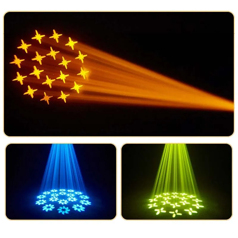 150w led mobile head     gobos 8 colors with remote control for wedding christmas dj disco ktv bar party lights stage effect