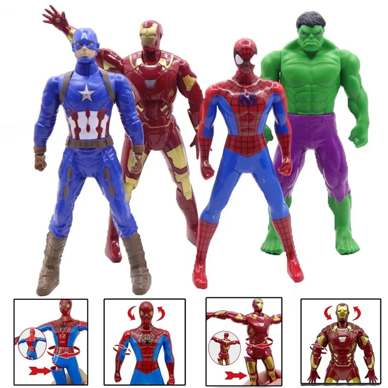 Hasbro Marvel Avengers 4 Endgame 18cm Super Hero Dolls Hulk Iron Man Captain America Thor Wolverine Action Figure Toys Fans Gift