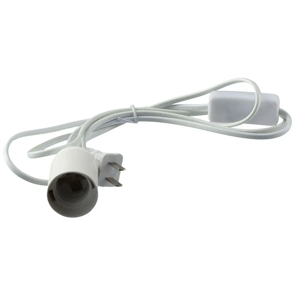 

Inline Cord Switch Control Lamp Hanging Lantern Extension Cord Cable Plug in Hanging Light Kit 5.9 Feet (1.8M) Light Bulb Cable