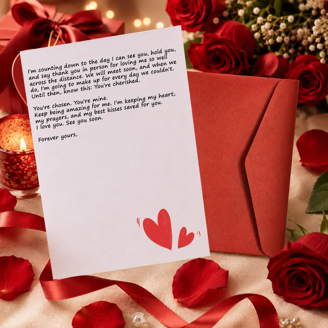 DIY Custom envelopes letter,, Personalized Romantic Greeting Card Paper for Valentine’s Day, Anniversary and Couple Gifts