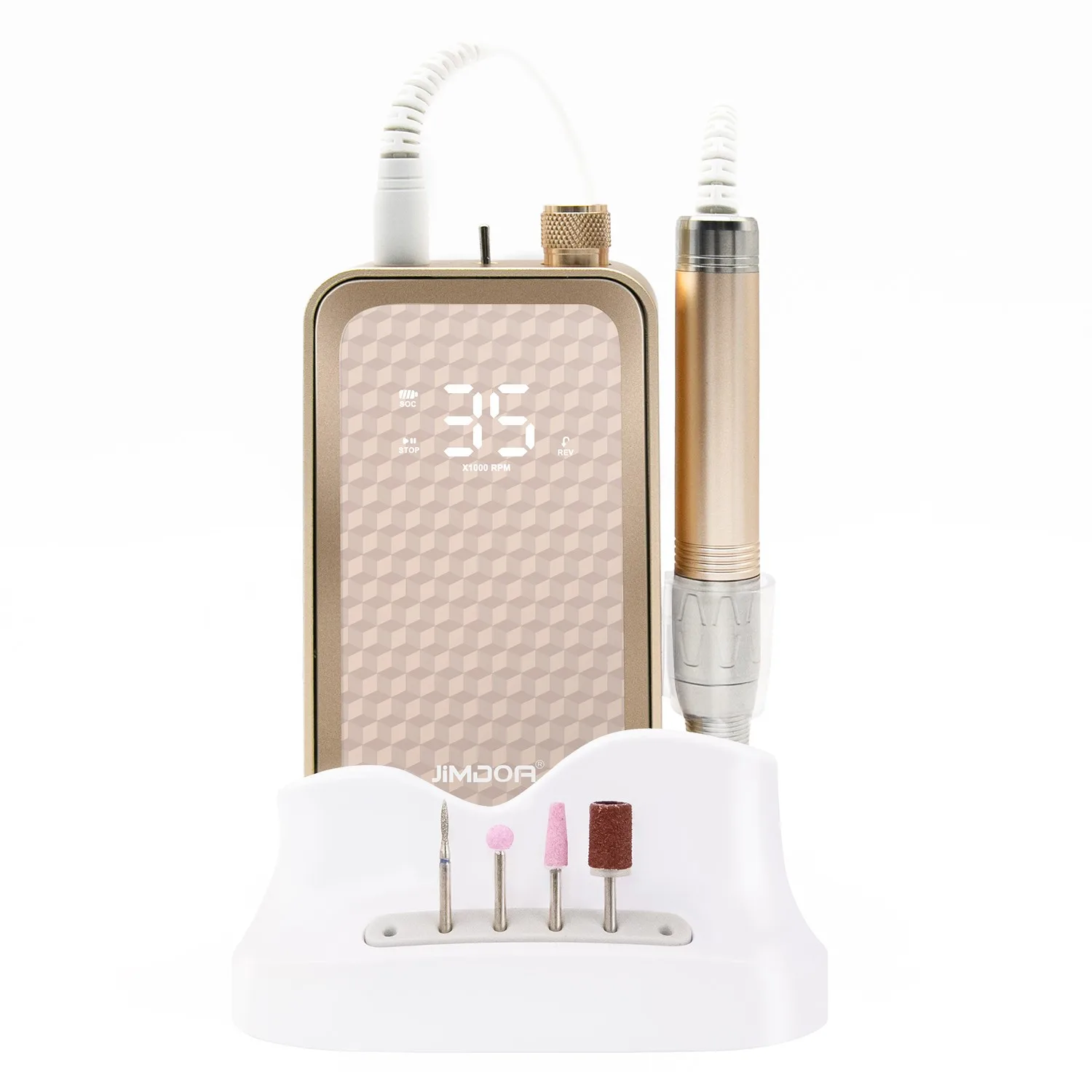 

35000rpm Powerful E File Professional 35000rpm Rechargeable Brushless Nail Drill Machine