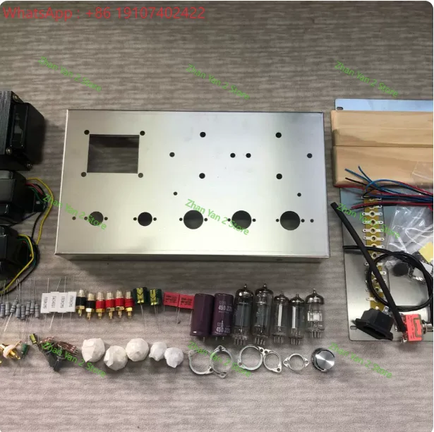 1PCS 6P1 Tube Amplifier Kit Finished DIY Vacuum Tube Audiophile Amplifier Loose Parts Self-assembled Finished Product