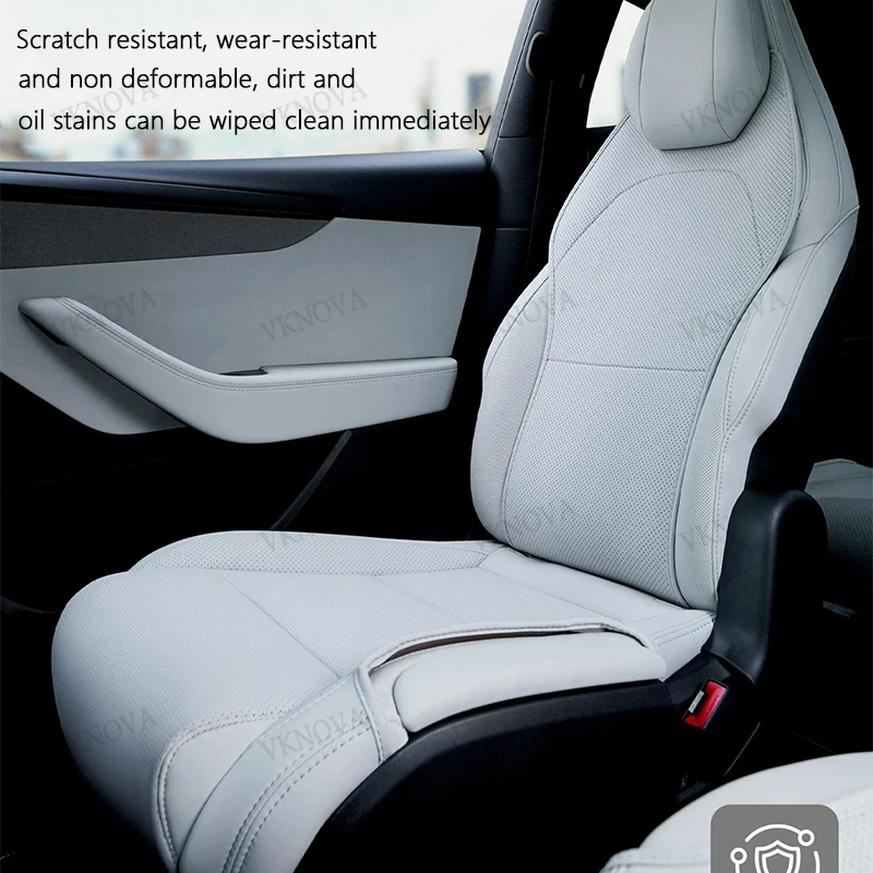 For New Model YL 2026 Car Seat Cover Nappa Leather & 8 Grade Anti Fouling Wholesale Price Interior Accessories Headrest Cover