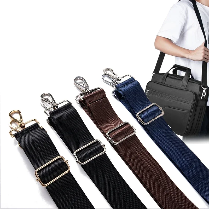 

80-140CM Replacement Shoulder Bag Strap For Briefcase Men Crossbody Shoulder Bags Strap Adjustable Black Women Bag Accessories