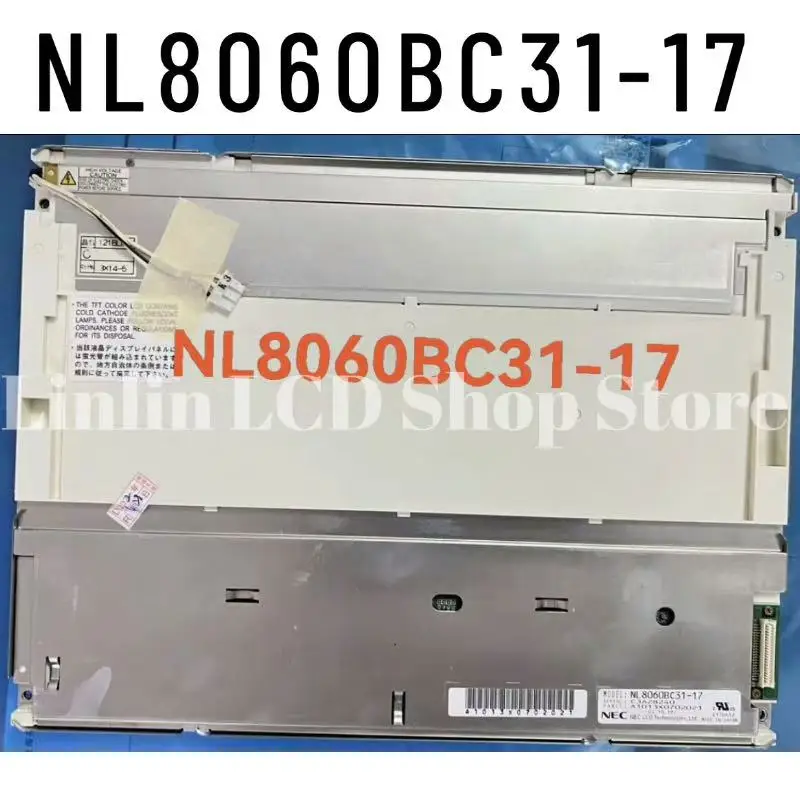 Brand new original 12.1-inch NL8060BC31-17 LCD display