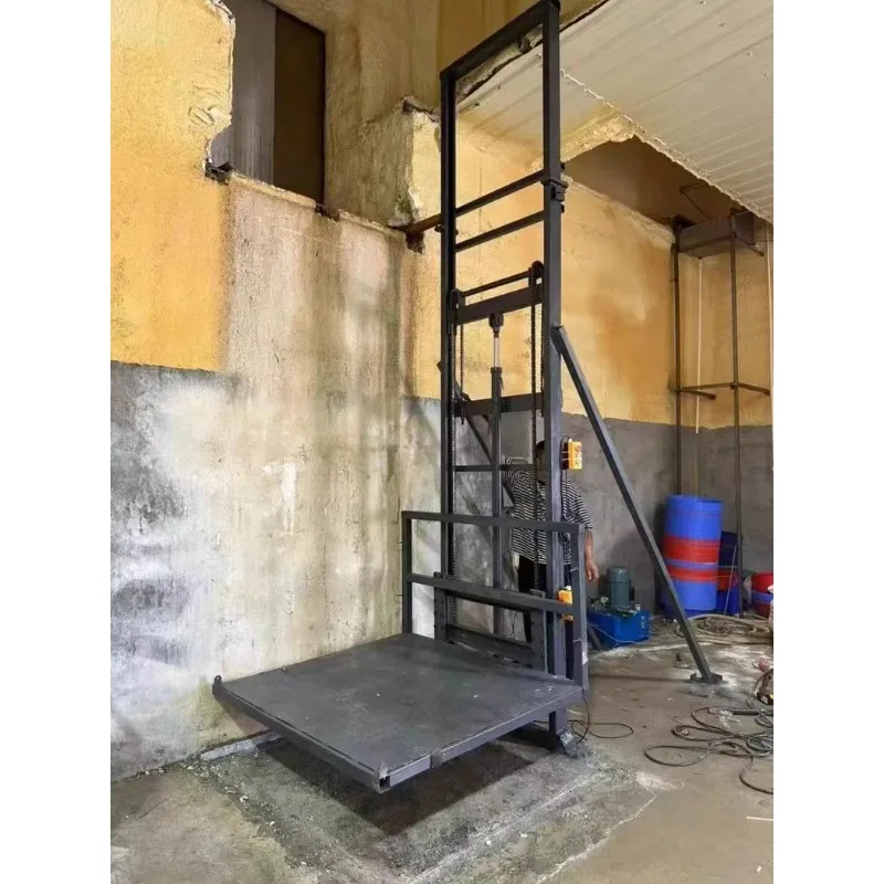 Custom 3-15M 500kg 1Ton Electric Hydraulic Scissor Lift Platform For Home Warehouse Indoor Outdoor Use