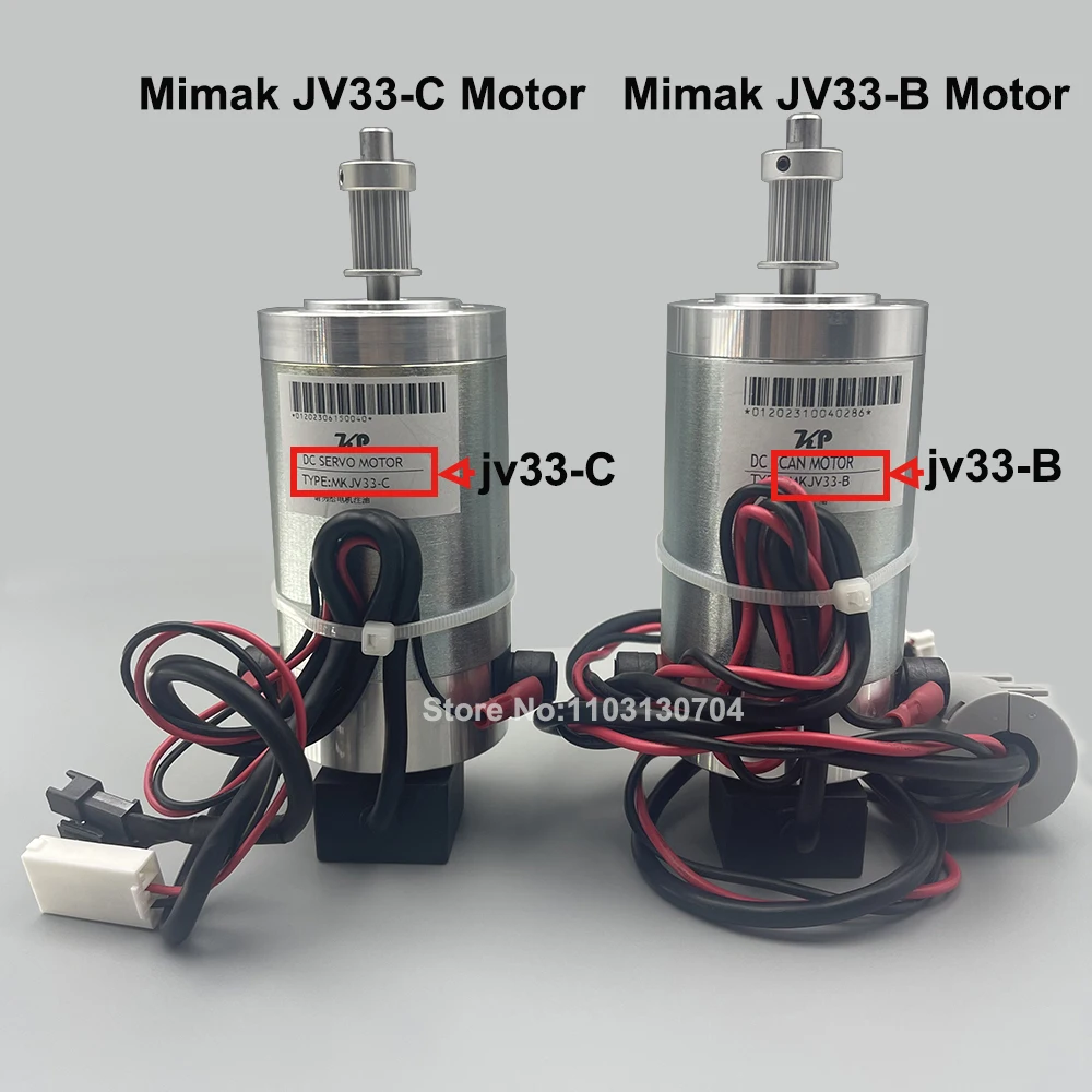 1PC Inkjet Printer DC Scan Motor for Mimaki JV33 JV4 JV34 TS34 TS3 CJV30 Y-axis Servo Motor DX5 Head CR Stepper Engine Trolley