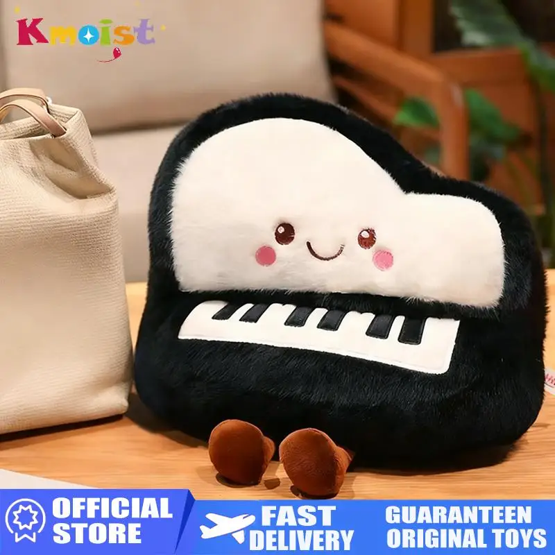 

30Cm Realistic Musical Instrument Plush Kids Toy Fun Piano Soft Stuffed Pillow Doll Toys for Children Birthday Gifts Home Decor