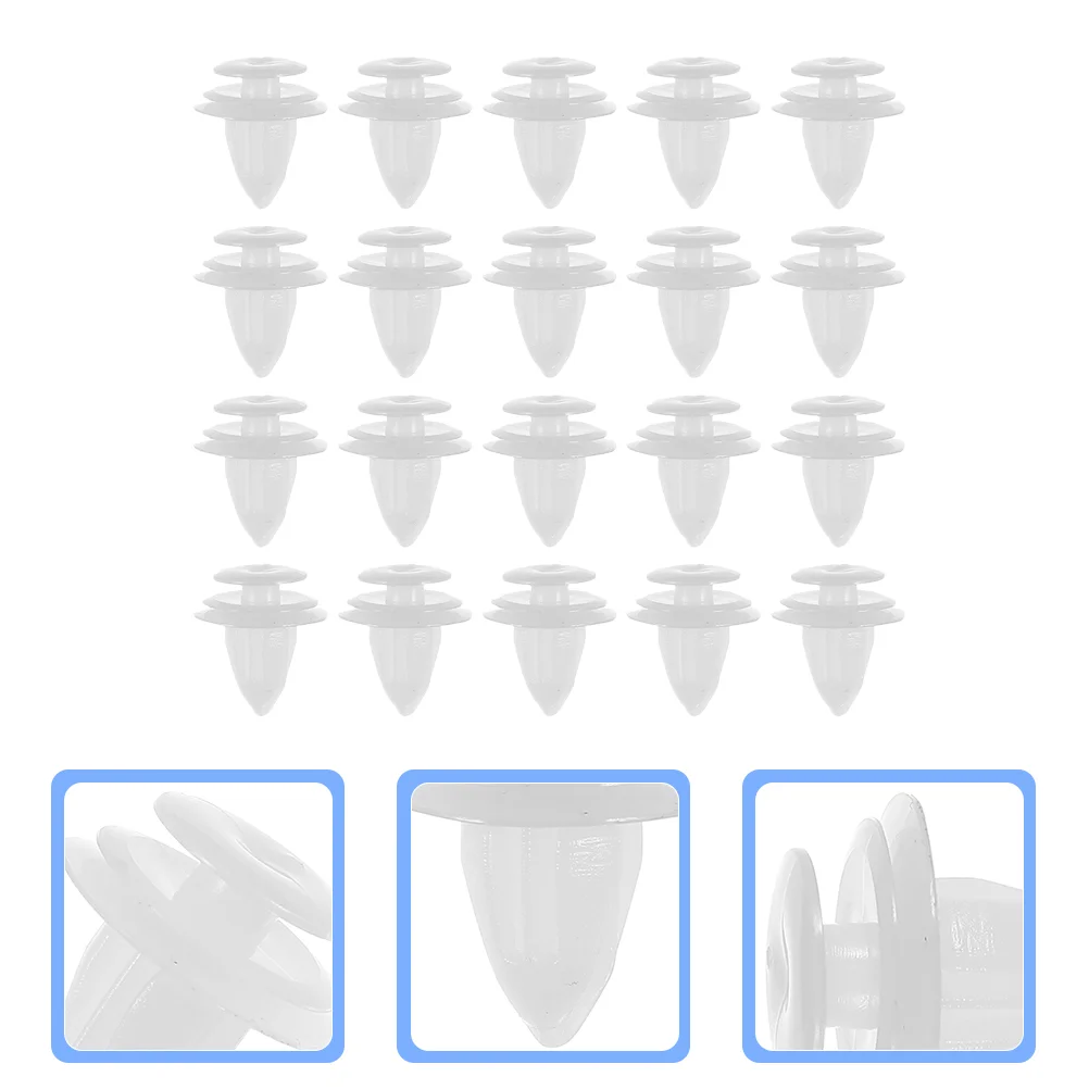 

300 Pcs Buckle Door Trim Panel Clips Retainer for Auto Decorative Plates Plastic Fastener