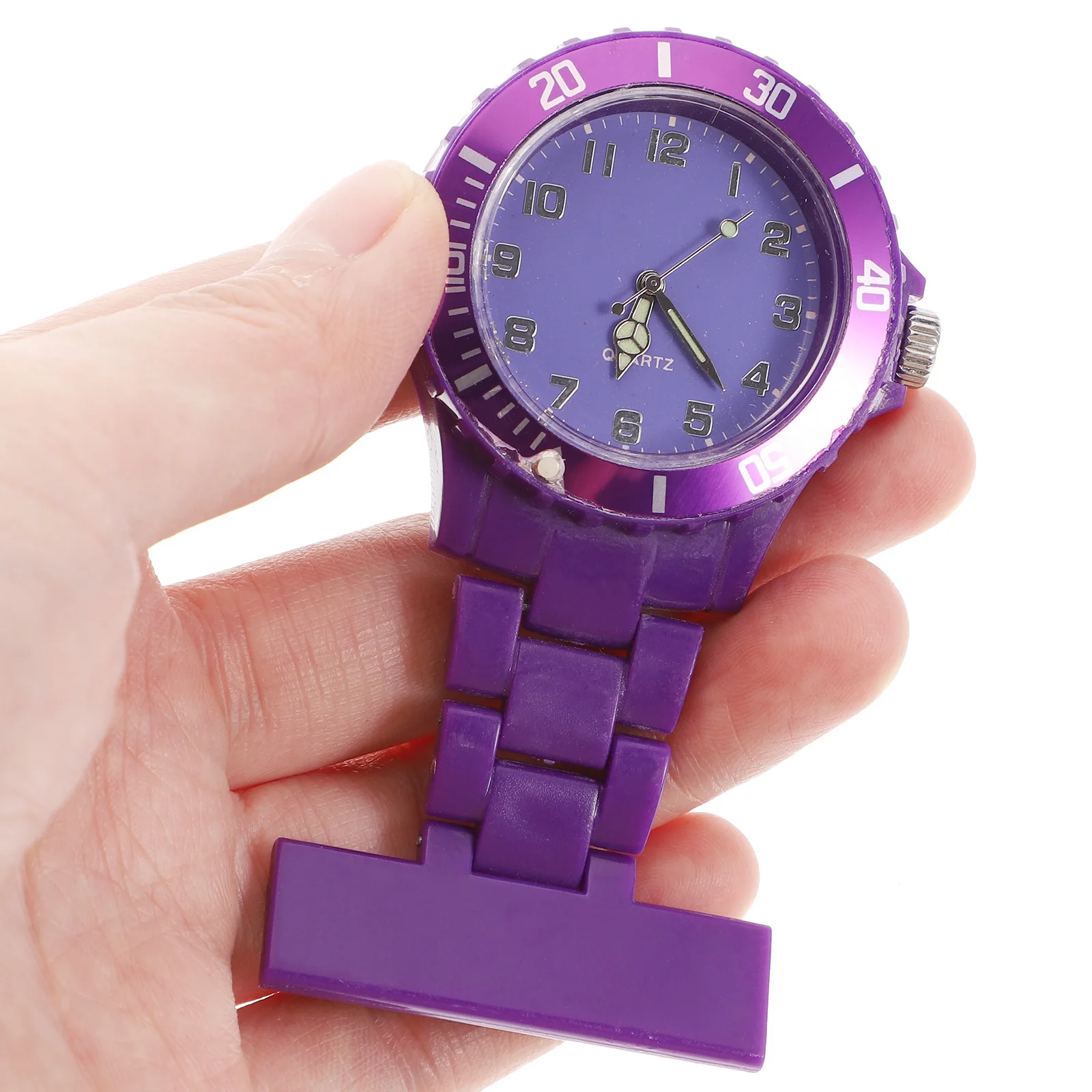 

Chest Watch Nurse Watches Clip-on Pin Brooch Fob Trend Lapel Doctor Pocket Ladies Premium Durable Timekeeping Gift