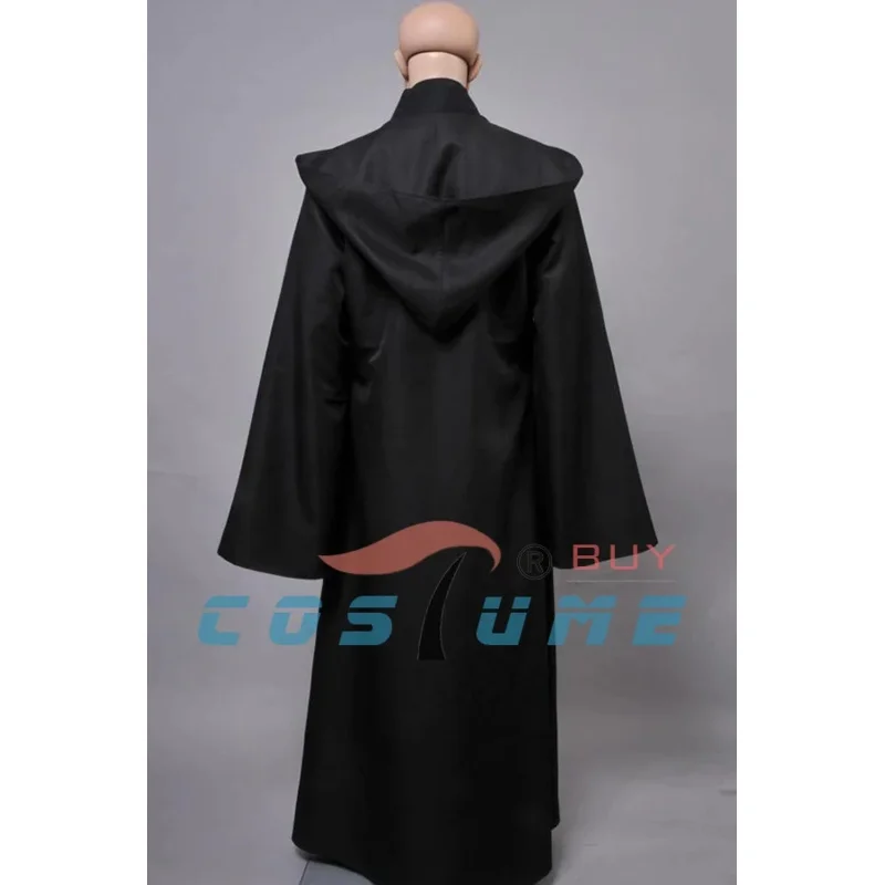 Movie Jedi Costume Anakin Skywalker Cosplay Costume Halloween Outfit Black Cloak For Adult Men Outfit