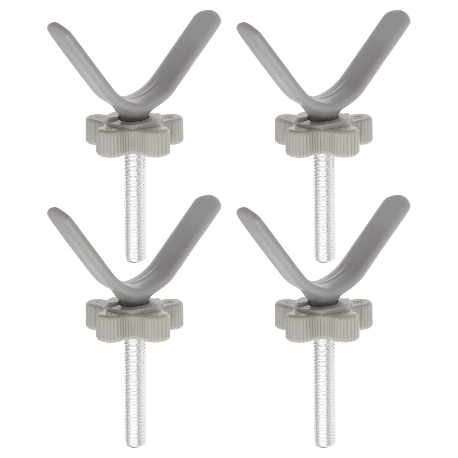 

4 шт., гайки для детских ворот, болты, сверхмощные аксессуары для защитных ворот для лестничных дверей, фурнитура для забора для домашних животных, болты с креплением под давлением, шпиндель