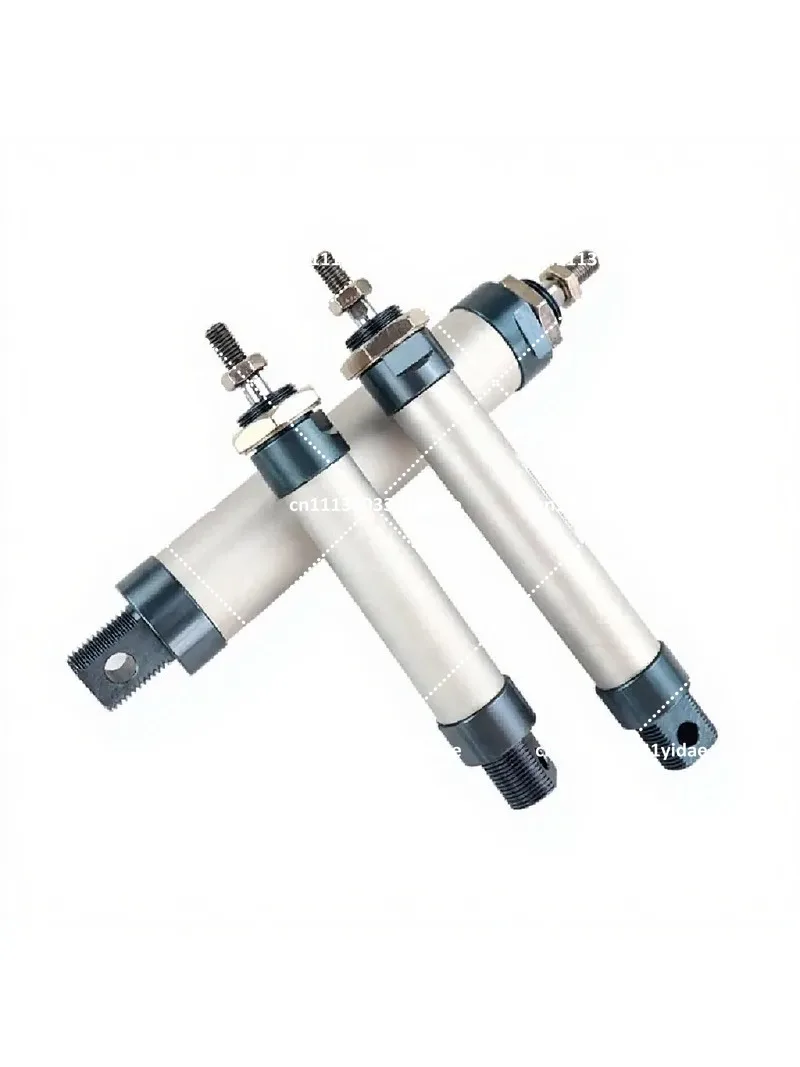 Aluminum Alloy Pneumatic Cylinder 16mm Bore 25mm-500mm Stroke Double Acting Single Rod Air Cylinder