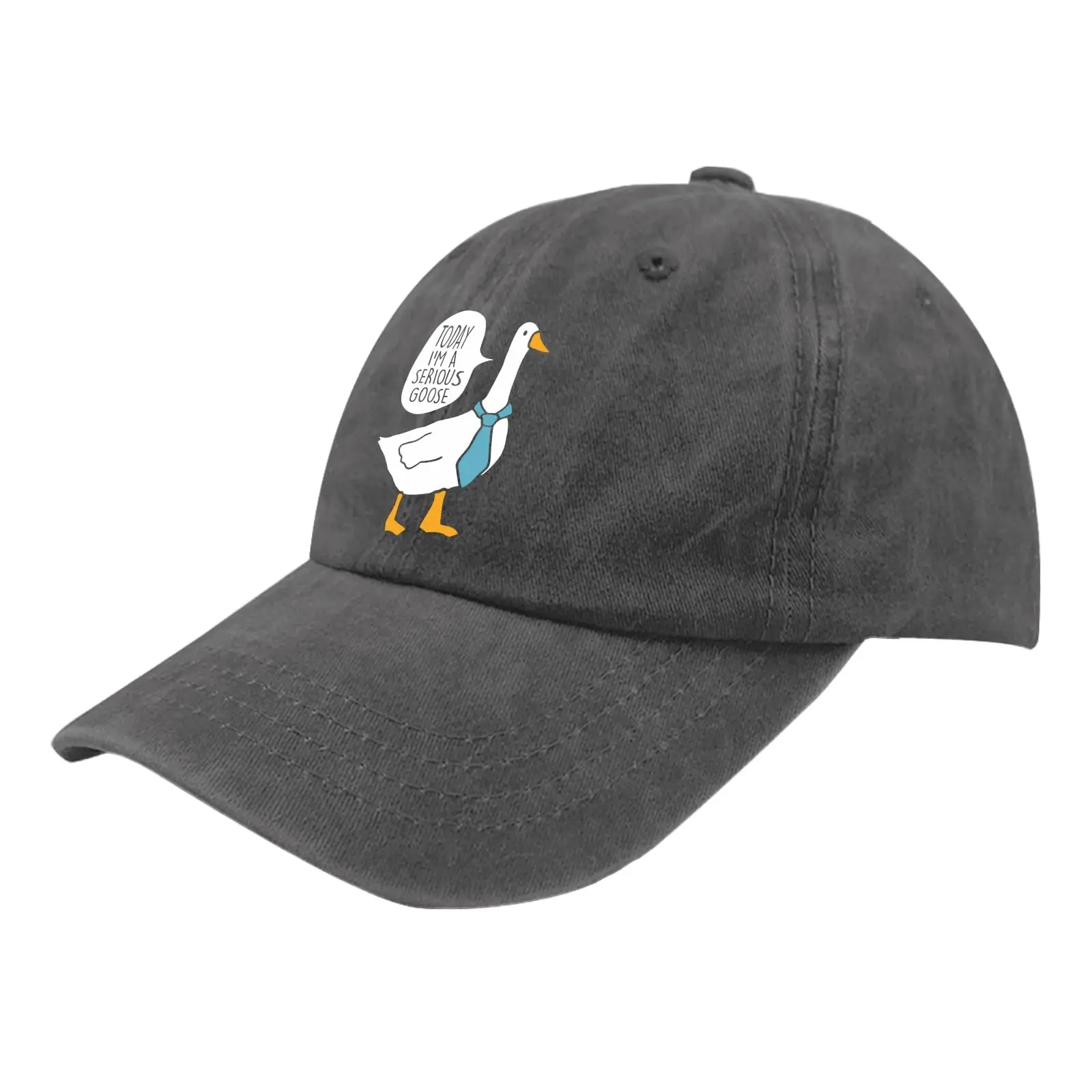 Today I'm A Serious Goose Hat Running Hats for Women Pigment Black Hat for Women Gifts for Grandma Golf Cap image 2