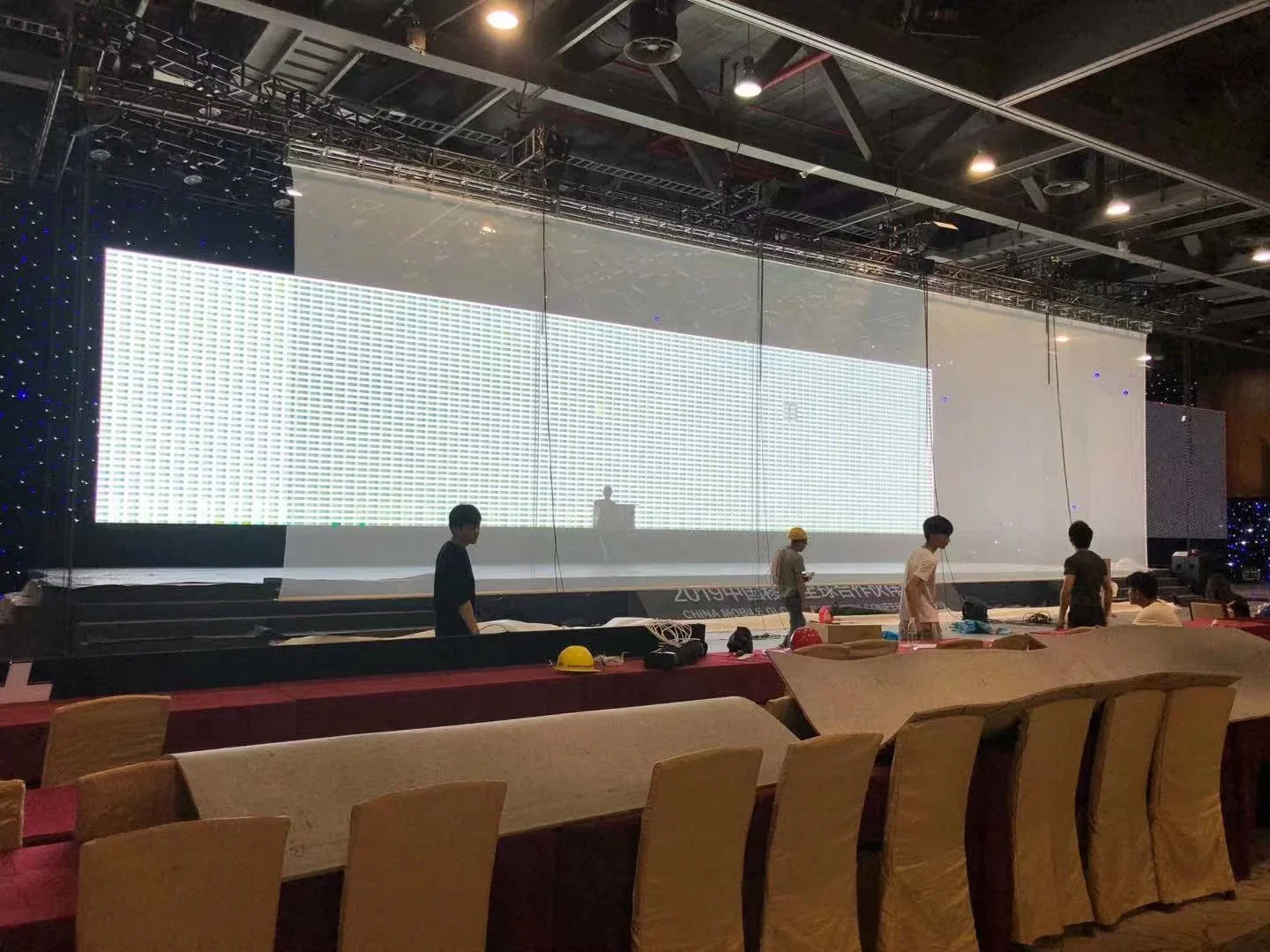 3D Hologram Projection Screen Hologauze 3 M X 5 M Size for Visual Effects Show Performance Stage Production Props