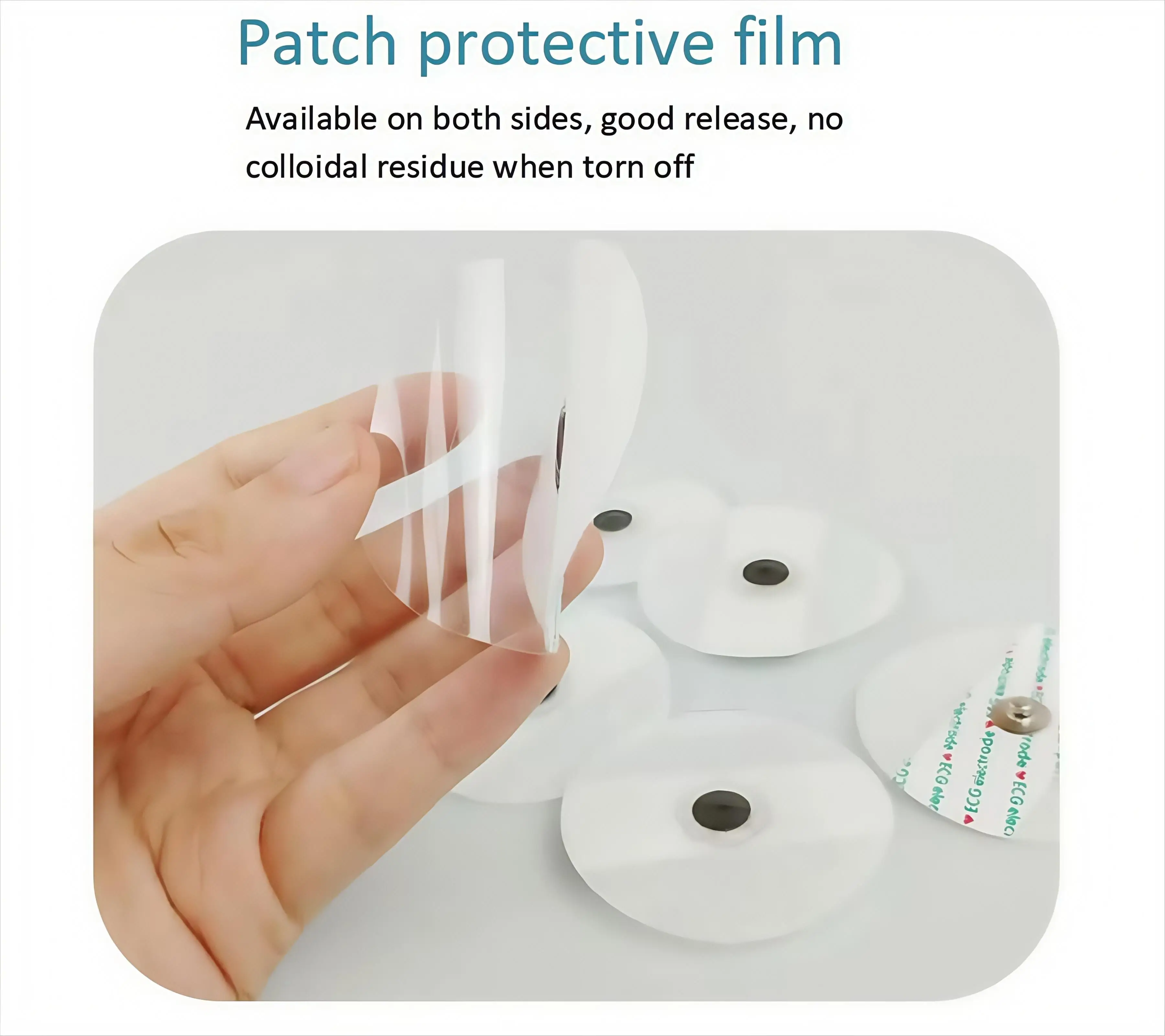 

ECG accessories, self-adhesive electrode patches, medical disposable heart rate ECG electrode patches, multi scenario use