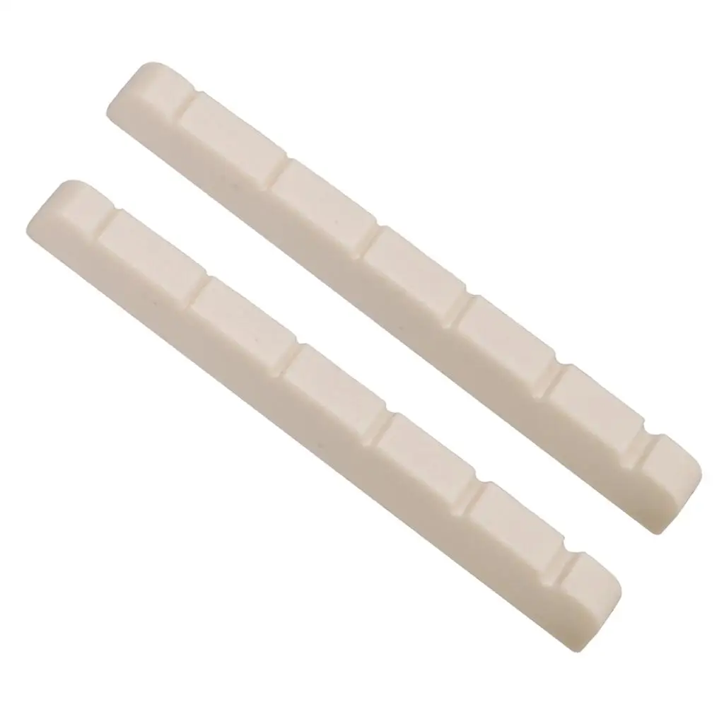 43mm Slotted Electric Guitar Nut Plastic Replacement for Fender ST TL Style Guitar Equipment Repair Tools