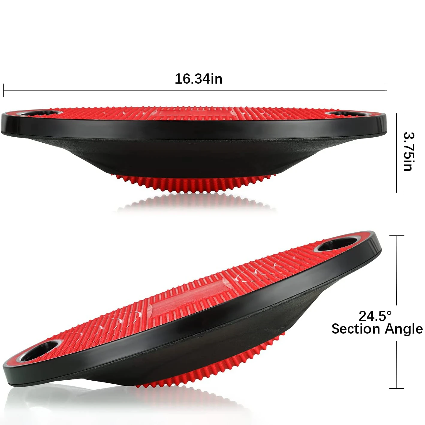 

Factory Supply Professional Training Rocker Balance Board for Balance Training Anti Slip Roller Core Strength Improve Stability