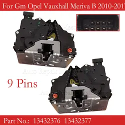 Left Right Rear Door Lock Mechanism Door Lock Car Accessories For Gm Opel Vauxhall Meriva B 2010-2017 13432376 13432377