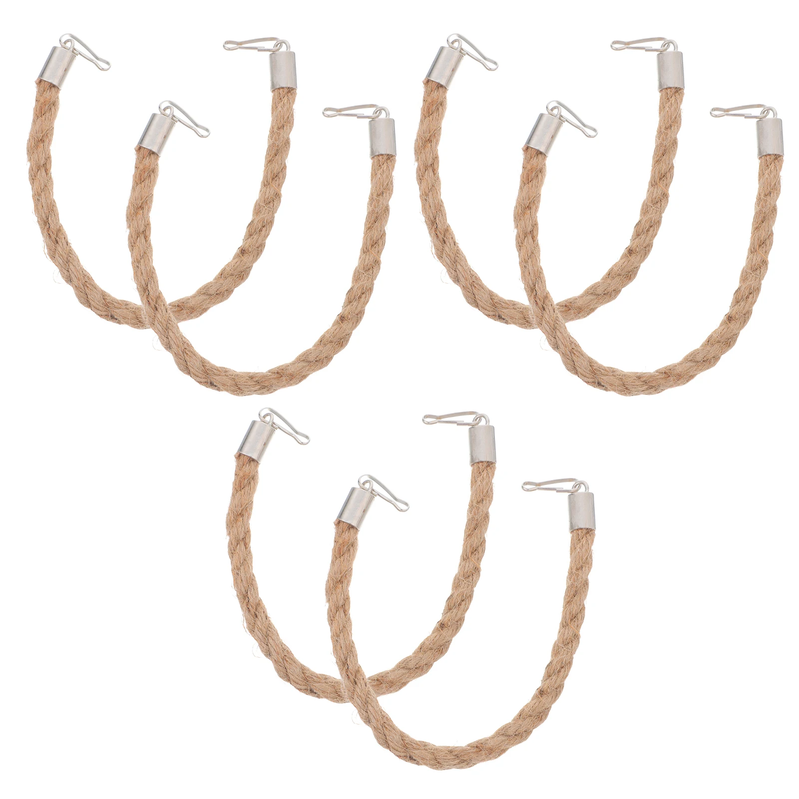 

6 Pcs Mason Jar Handle Hangers with Hanging Canning Hemp Rope Wide Mouth Lifter Jars