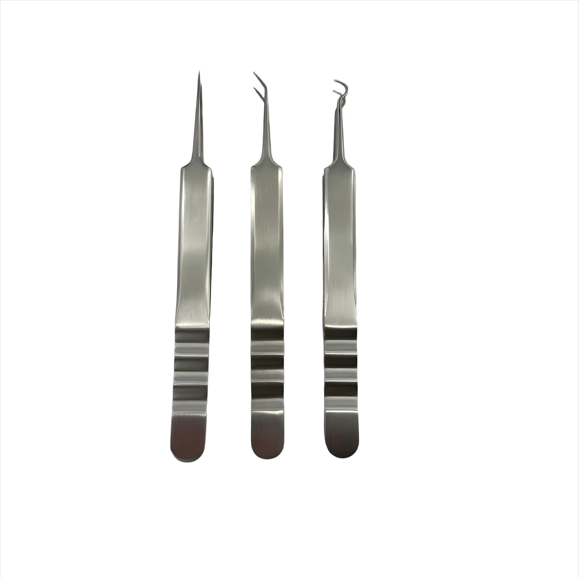 Professional Grade Stainless Steel Cell Tweezers Set for Facial Skincare High Precision Beauty Salon Tools Kit