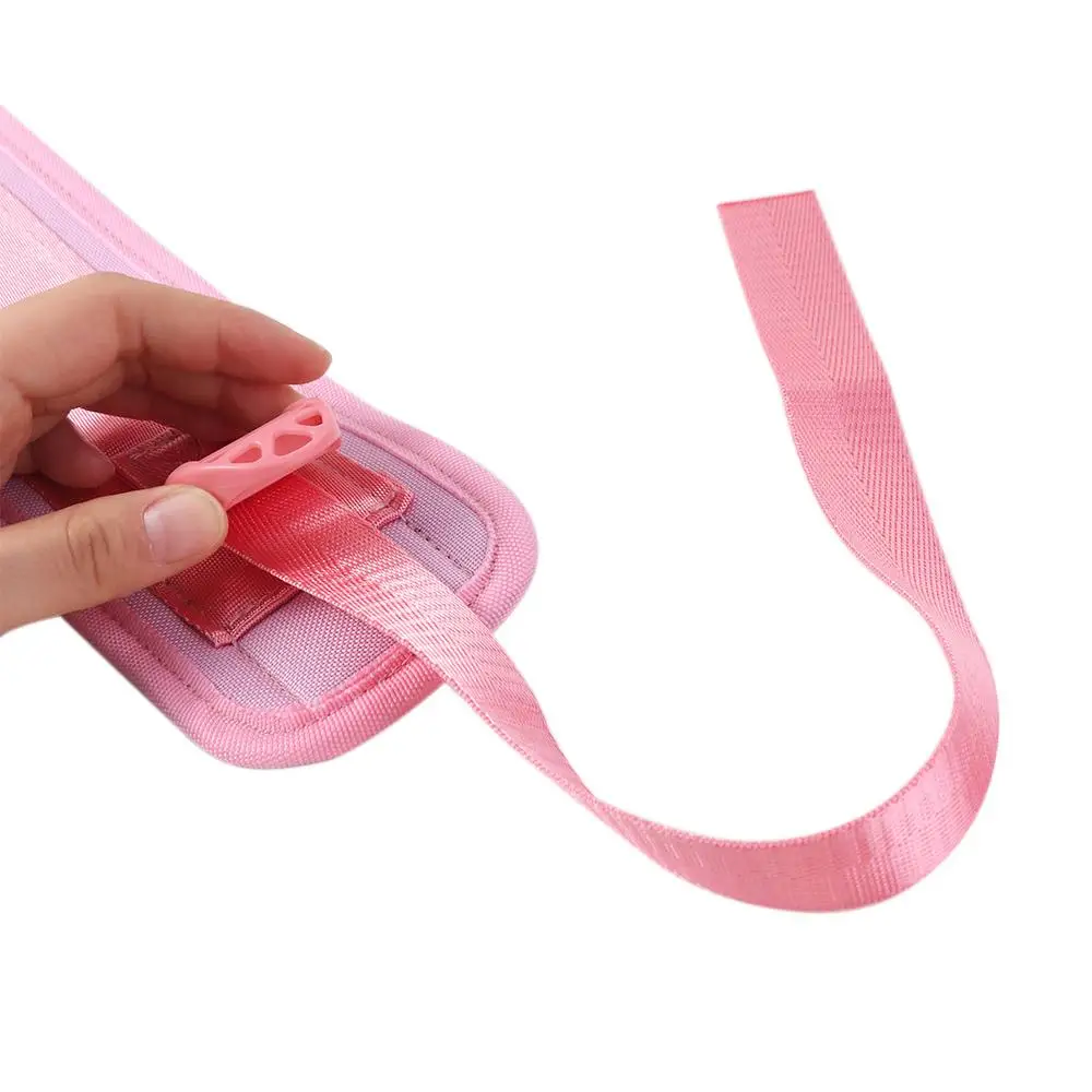 

Простой в использовании пояс для поддержки бедер, регулируемый нескользящий пояс для гантелей, розовый, черный пояс для тренировок, домашние тренировки