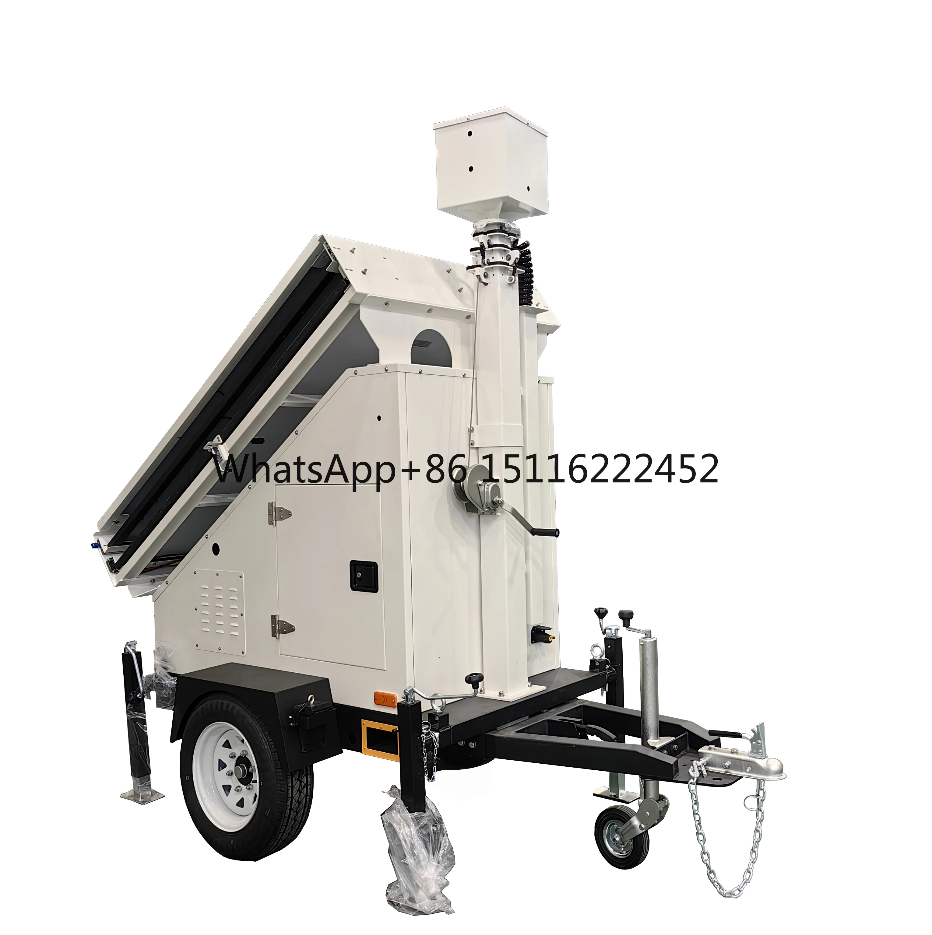 Solar Energy Systems CCTV Camer Trailer Price for Residential