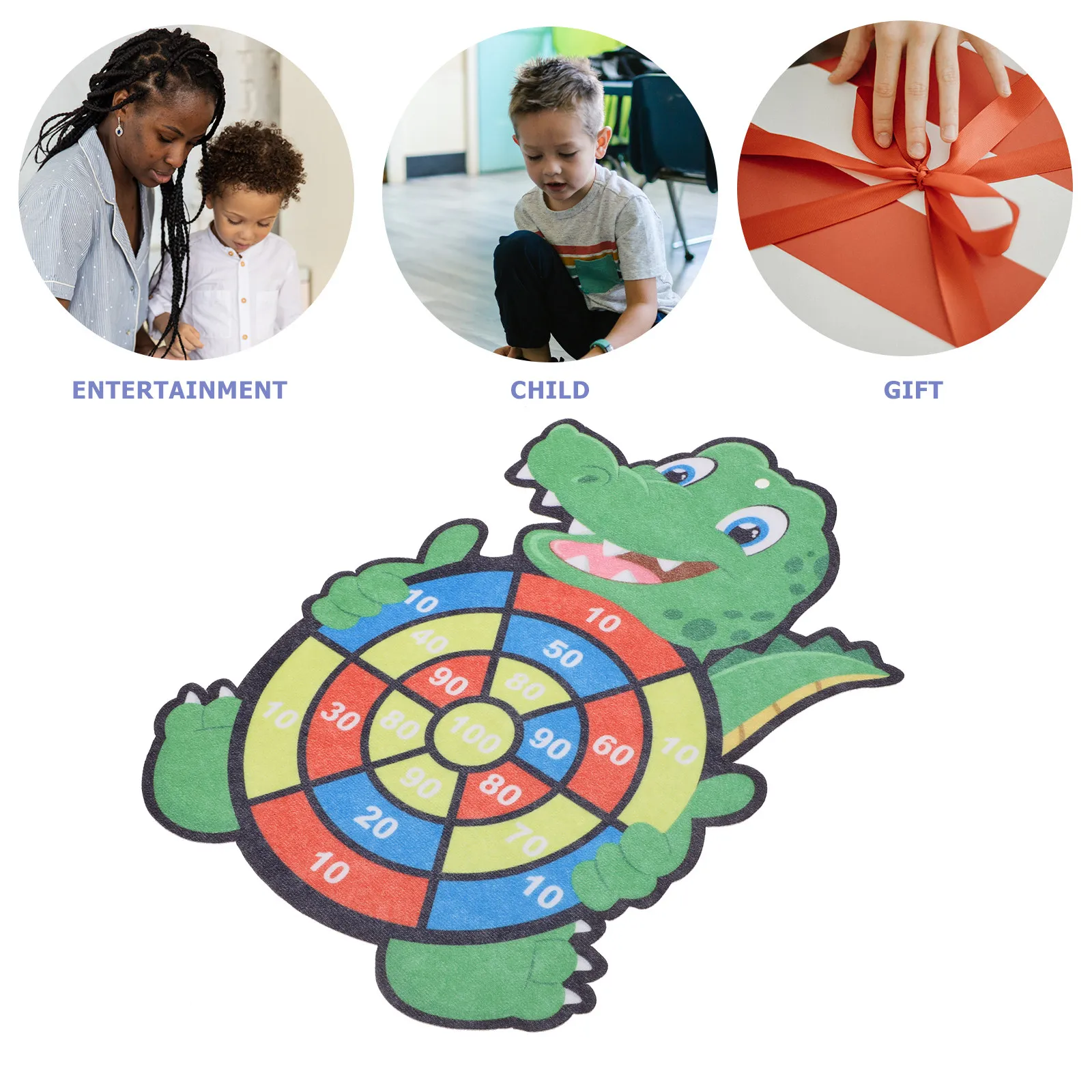 

1 Set Sticky Ball Board Cartoon Dart Game Party Favors Kids Indoor Game Interactive Parent Child Coordination Gift