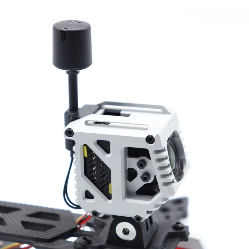 ABMF-Camera CNC حامل لوحدة الهواء DJI O3 كتيفة ثابتة مقعد آمن جبل ل FPV سباق الطائرة بدون طيار طقم إطارات