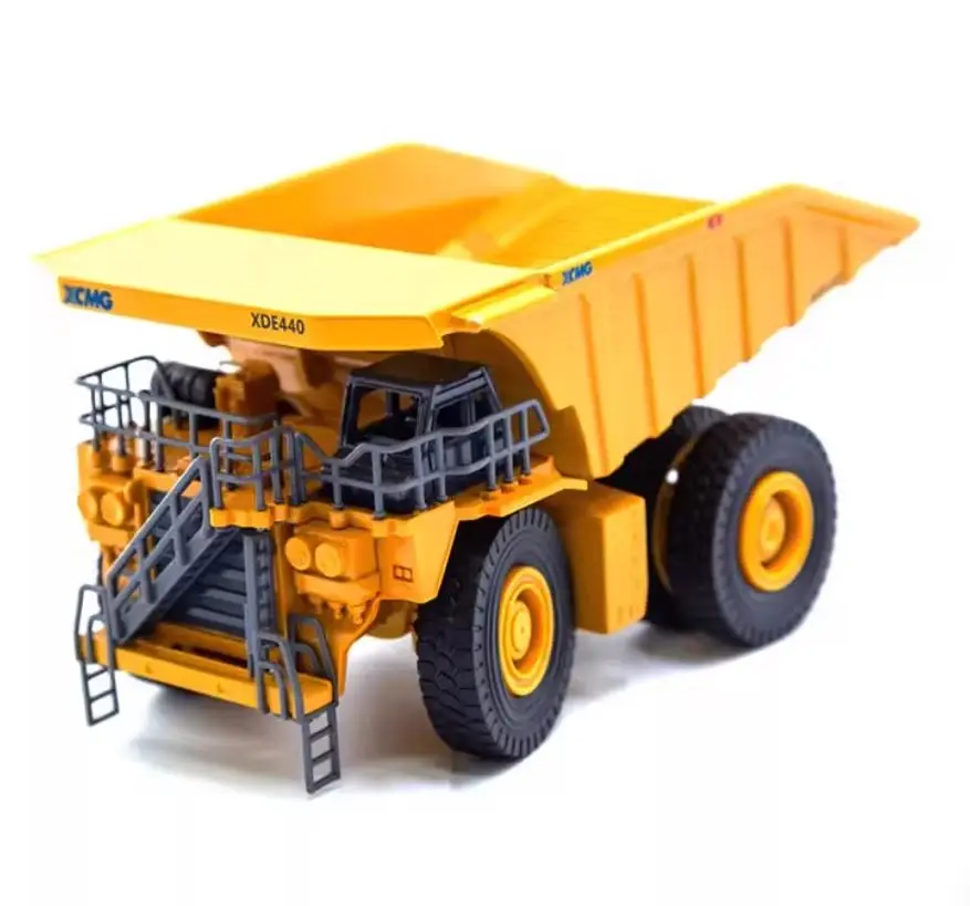 1:87 Scale XCMG XDE440 Off-Highway Mining Dump Truck Alloy Model Construction Vehicle Educational Toy Gift for Ages 14+