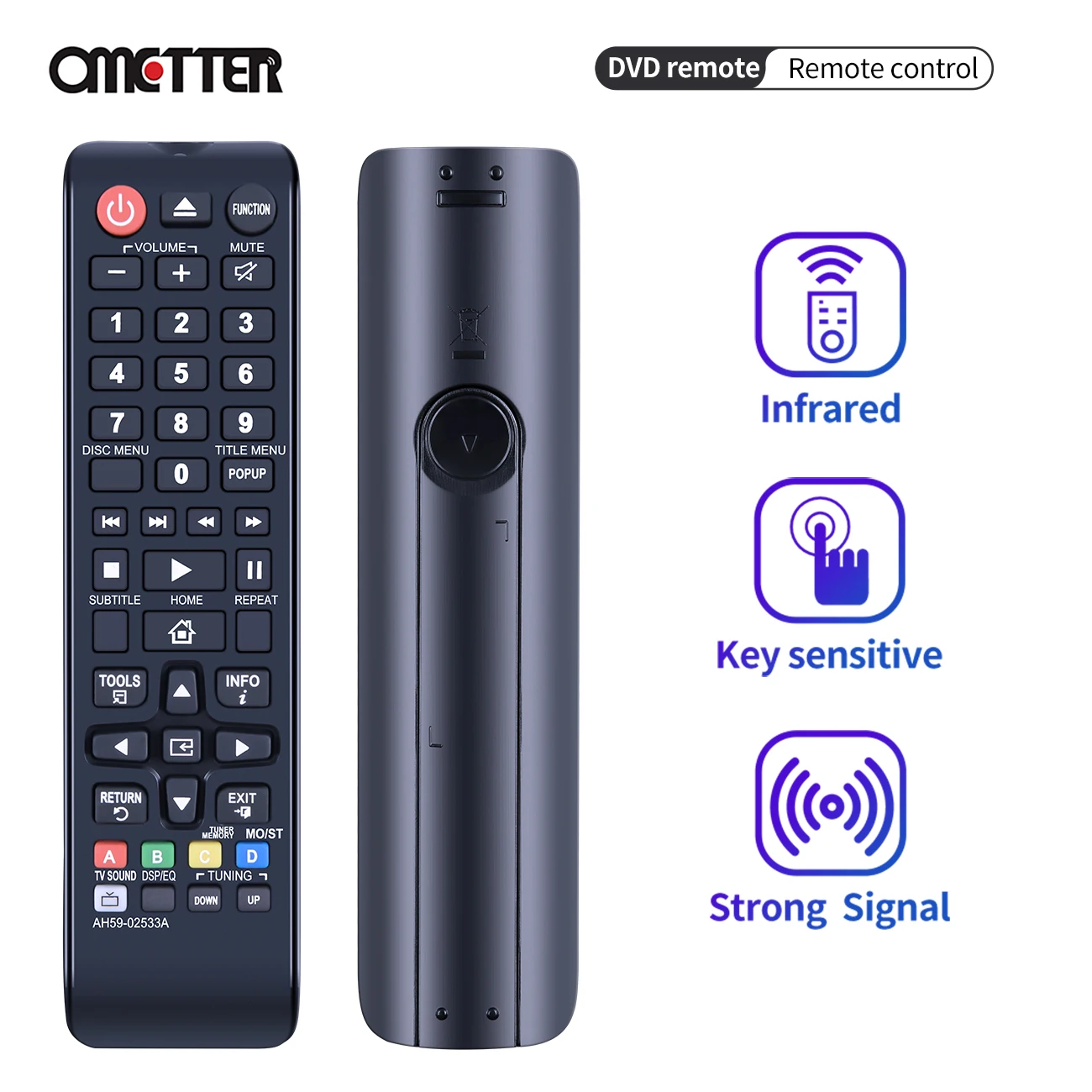 Новая модель, пульт дистанционного управления для SAMSUNG Blu-Ray системы домашнего кинотеатра, универсальный HTF4500/ZA HTFM45