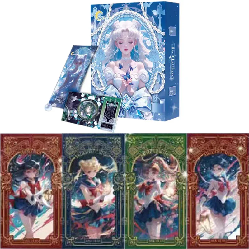 Genuine Sailor Moon Silver Crystal Anime Collection Card Special Edition Full Flash Edition Special PR Card Children's Toy Gift