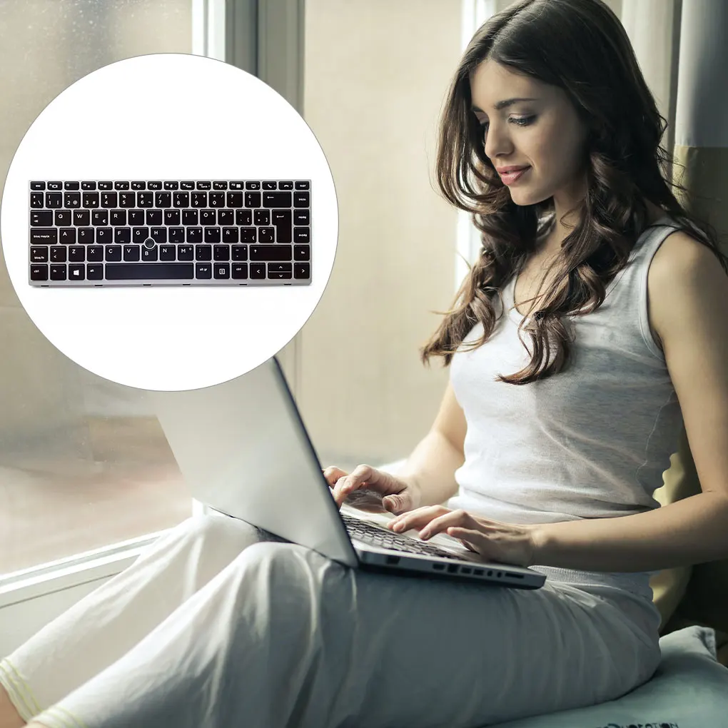 

Клавиатуры, Пылезащитная подсветка, замена указателя для HP Elitebook 840G5