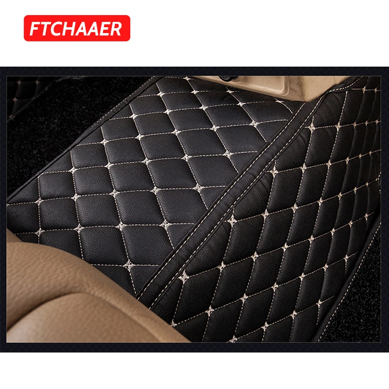 FTCHAAER Custom Car Floor Mats For Mercedes Benz GLK-CLASS X204 2007-2015 Auto Carpets Foot Coche Accessorie