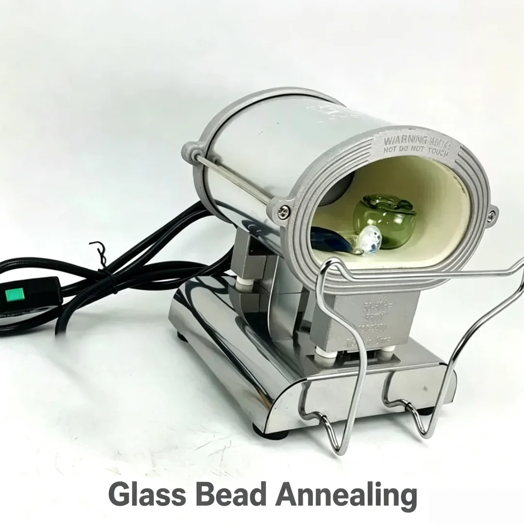 Glass Bead Annealing Kiln Mini Lampworking Furnace, Glass Rod Heating & Preheating Oven, Glass Craft Annealing Equipment