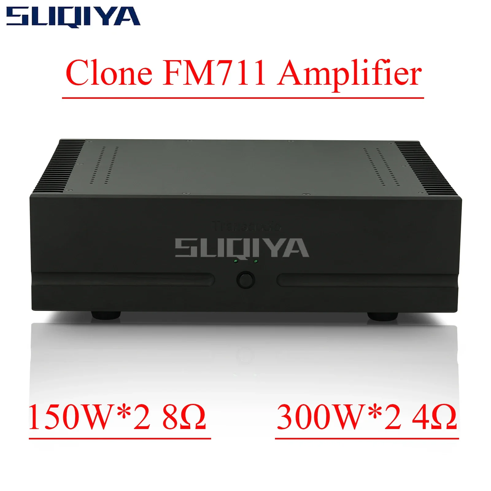 

SUQIYA-Refer FM711 Circuit Dual Channel Rear Amplifier 150W 8Ohms 300W 4Ohms