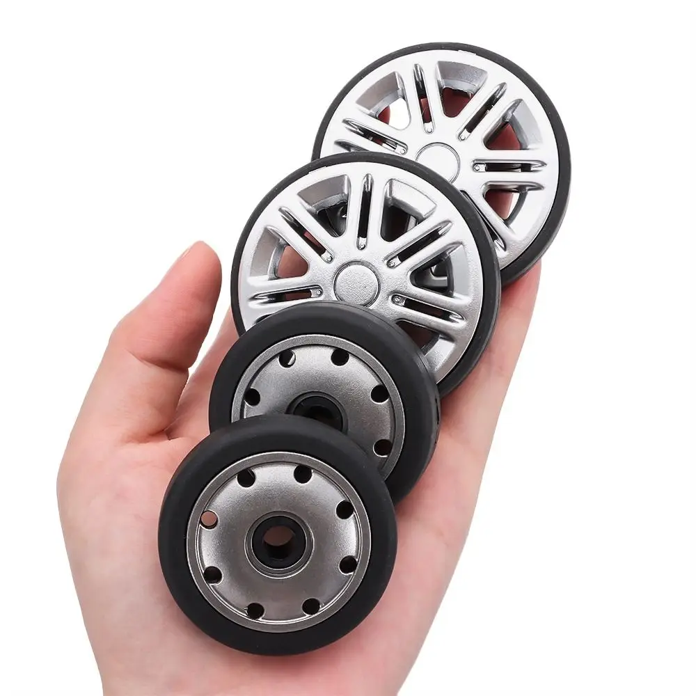 Portable Suitcase Parts Axles Suitcase Wheels Replacement with Screw Replace Wheels Caster Wheel Repair Kit Luggage Accessories