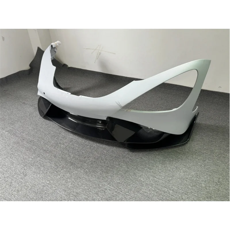 

Semi Carbon Fiber Front Bumper Body Kit For 720S Upgrade Exterior Decoration Parts