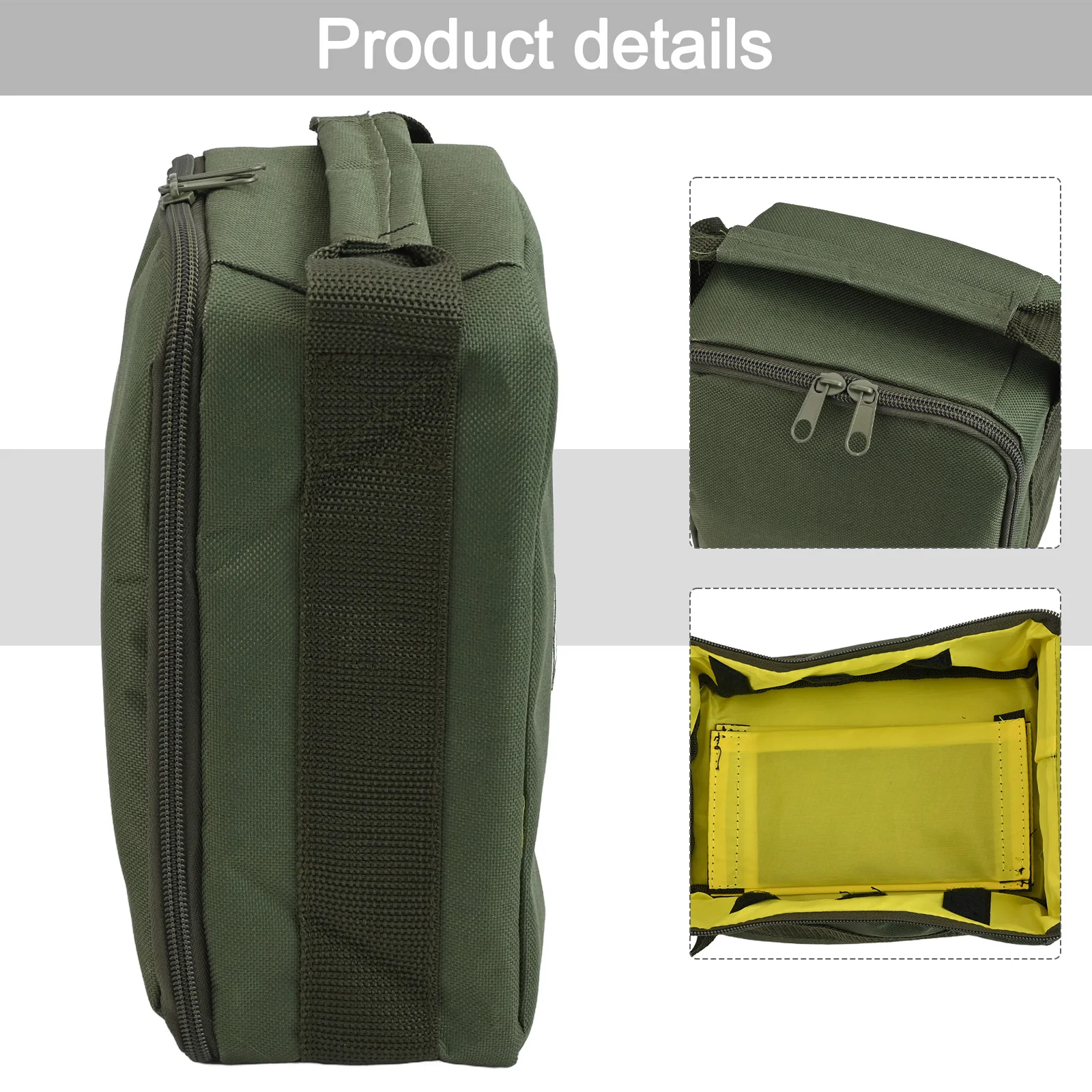 Fishing Tackle Bag Large Capacity Bag 22.8*10.30*15.50cm Fishing Lure Bag Portable Design Wear-resistant Material