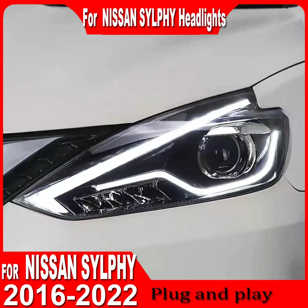 

LED Headlamp For Nissan Sylphy 2016-2022 High Quality Headlights Auto Part Front Light Lamp Upgrade LED Headlamp soledad