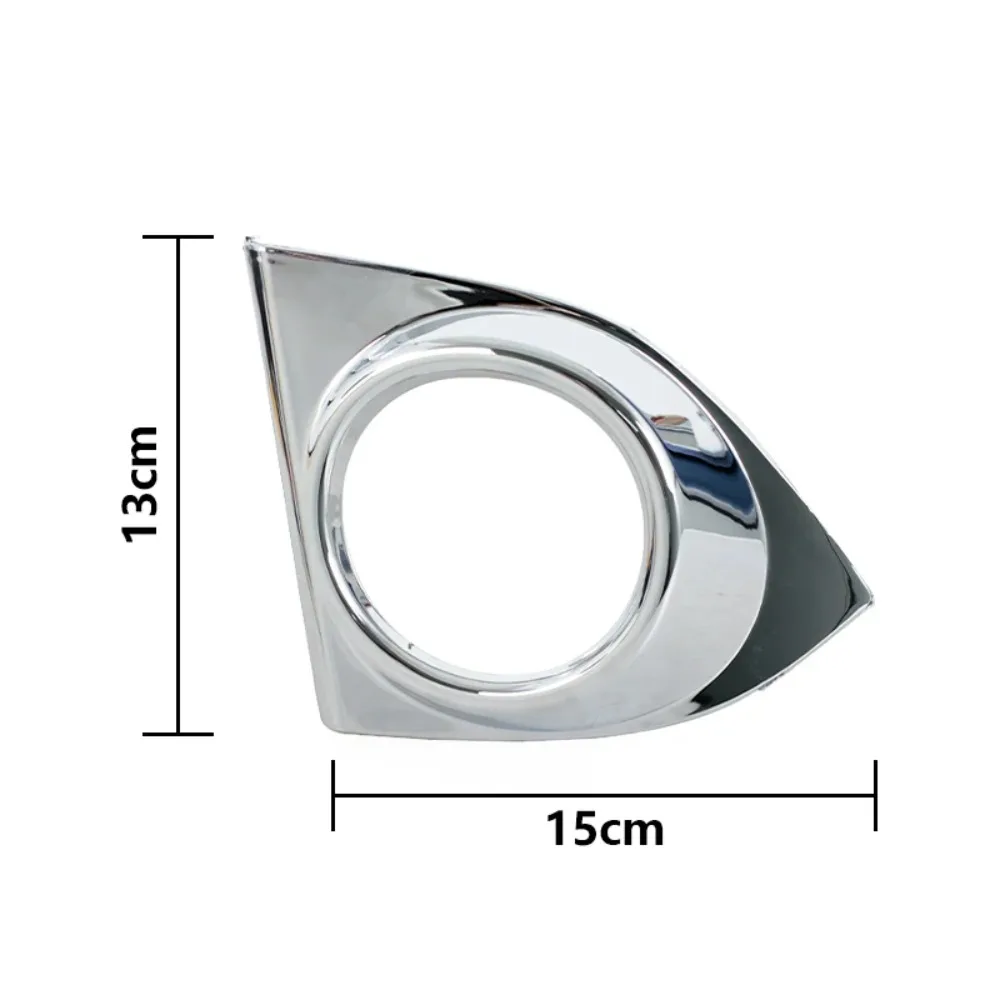 For Acura TSX 2.4L 2011 - 2014 Chrome Trims Frame Grille Front Bumper Fog Light Grille Foglamp Cover Car Accessories