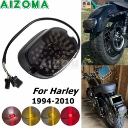 Rear Lamp LED Turn Signal Brake Tail Light For Harley Dyna Sportster Softail FLST FXST FXDX/T Motorcycle Integrated taillights